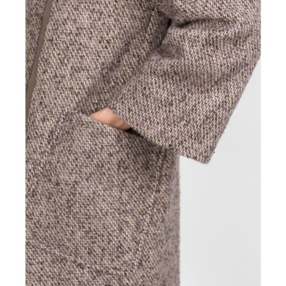 NWT Zara Wool Coat Jacket - Picture 3 of 11